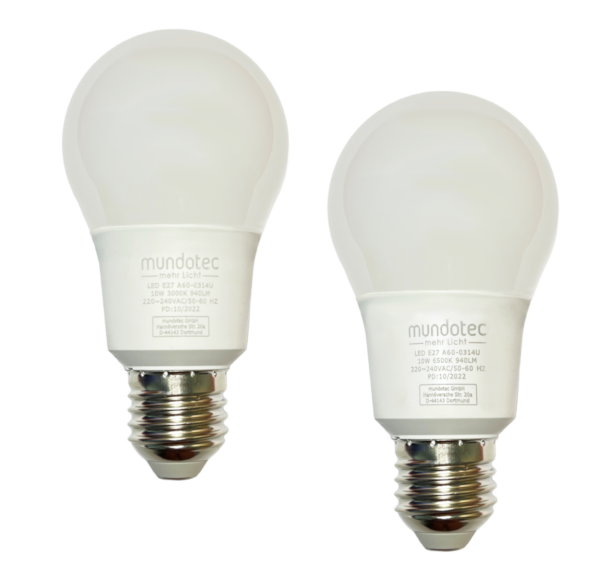 5x, 10x Sparpack LED Leuchtmittel E27 10 Watt 36 Watt warmweiß 3000K oder kaltweiß 6500K