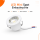LED Einbauspot Minispot 3W IP54 rund weiß/schwarz/gold/silber Ø 3,5 cm (deckenausschnitt)  CCT 3 in 1