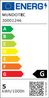 LED Einbauspot Einbaustrahler 5W weiß rund IP40 schwenkbar Ø 7,0 cm (deckenausschnitt) CCT 3 in 1  (warmweiß 3000K, neutralweiß 4200K, kaltweiß 6500K)