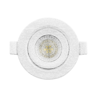 LED Einbauspot Einbaustrahler 9W weiß rund IP40 schwenkbar Ø 9,0 cm (deckenausschnitt) CCT 3000K/4000K/6500K