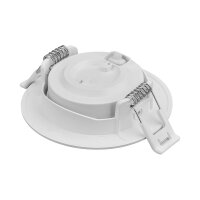 LED Einbauspot Einbaustrahler 9W weiß rund IP40 schwenkbar Ø 9,0 cm (deckenausschnitt) CCT 3000K/4000K/6500K