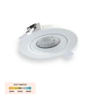 LED Einbauspot Einbaustrahler 9W weiß rund IP40...