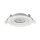 LED Einbauspot Einbaustrahler 9W weiß rund IP40 schwenkbar Ø 9,0 cm (deckenausschnitt) CCT 3000K/4000K/6500K
