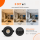 LED Einbauspot Einbaustrahler 9W Schwarz rund IP20 schwenkbar Ø 9,0 cm (deckenausschnitt)  CCT 3000K/4000K/6500K