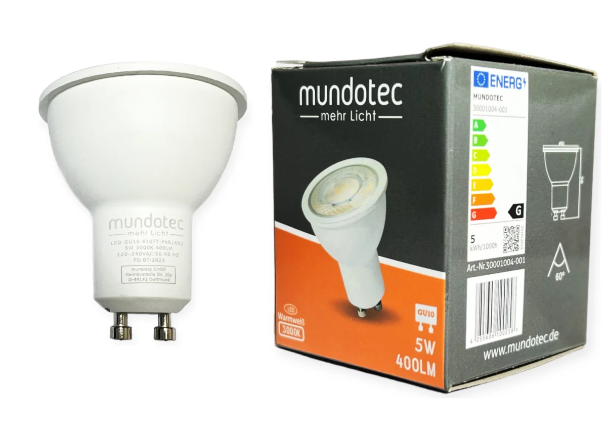 LED Leuchtmittel Reflektorlampe GU10 5W CCT 3 in 1...