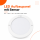 LED Aufbauleuchte Deckenleuchte rund 18 Watt IP20 mit Sensor  CCT 3 in 1 (warmweiß 3000K, neutralweiß 4200K, kaltweiß 6400K)