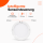 LED Aufbauleuchte Deckenleuchte rund 18 Watt IP20 mit Sensor  CCT 3 in 1 (warmweiß 3000K, neutralweiß 4200K, kaltweiß 6400K)