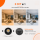LED Einbauspot  14W schwarz-weiß rund IP20 Ø 90-95mm (deckenausschnitt) CCT 3 in 1  (warmweiß 3000K, neutralweiß 4200K, kaltweiß 6500K)