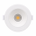 LED Einbauspot  9W weiß-weiß rund IP20 Ø 7,0 cm (deckenausschnitt) CCT 3 in 1  (warmweiß 3000K, neutralweiß 4200K, kaltweiß 6500K)