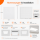 LED Deckenpanel Deckenleuchte Einbauleuchte Backlight | 36 Watt | 62 x 62 cm | Lichtfarbe einstellbar CCT(3in1)