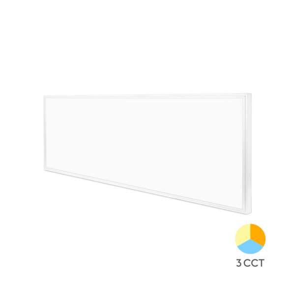 LED Aufbauleuchte Deckenleuchte rechteckig Backlite  36 W | 30x120cm -3IN1 UGR<19