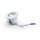 LED Einbauspot Minispot Dimmbar 3W IP54 rund weiß/schwarz/gold/silber Ø 3,5 cm (deckenausschnitt) warmweiß (3000 K)