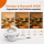 LED Einbauspot Minispot Dimmbar 3W IP54 rund weiß/schwarz/gold/silber Ø 3,5 cm (deckenausschnitt) warmweiß (3000 K)