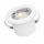 LED Einbauspot Minispot Dimmbar 3W IP54 rund weiß/schwarz/gold/silber Ø 3,5 cm (deckenausschnitt) warmweiß (3000 K)