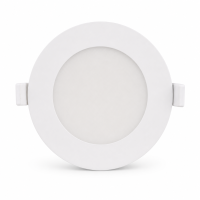 LED Panel Einbauleuchte integrierte trafo  rund 3W IP20 Ø 7,5 cm | CCT (warmweiß 3000K, neutralweiß 4200K, kaltweiß 6400K)