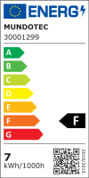LED Einbauspot  6,5W schwarz rund IP20 Ø 7,0 cm (deckenausschnitt) CCT 3 in 1  (warmweiß 3000K, neutralweiß 4200K, kaltweiß 6500K)