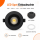 LED Einbauspot  6,5W schwarz rund IP20 Ø 7,0 cm (deckenausschnitt) CCT 3 in 1  (warmweiß 3000K, neutralweiß 4200K, kaltweiß 6500K)