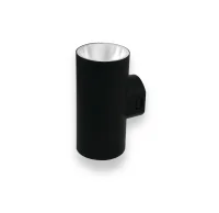 LED Wandleuchte rund 18W 2 flammig  CCT | IP65 | Grau