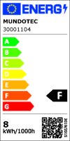 LED Wandleuchte rund 18W 2 flammig  CCT | IP65 | Grau