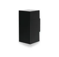LED Wandleuchte eckig 18W 2 flammig  CCT | IP65 | Grau