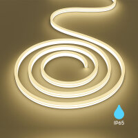 Neon LED Streifen 8x16 mm – 220V Warmweiß...