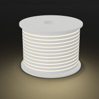 Neon LED Streifen 8x16 mm – 220V Warmweiß 3000K – Flexibel & Wasserdicht