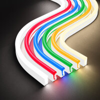 Neon LED Streifen 8x16 mm – 220V Warmweiß 3000K – Flexibel & Wasserdicht