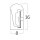 Neon LED Streifen 8x16 mm – 220V Warmweiß 3000K – Flexibel & Wasserdicht