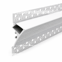 LED Alu Trockenbauprofil „Shine bright“ 99x26mm 2m Silber für LED-Streifen