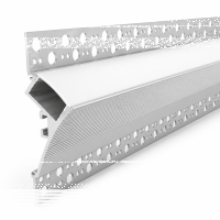 LED Alu Trockenbauprofil „Shine bright“ 99x26mm 2m Silber für LED-Streifen