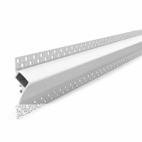 LED Alu Trockenbauprofil „Shine bright“ 99x26mm 2m Silber für LED-Streifen