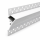 LED Alu Trockenbauprofil „Shine bright“ 99x26mm 2m Silber für LED-Streifen