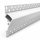LED Alu Trockenbauprofil „Shine bright“ 99x26mm 2m Silber für LED-Streifen