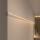 LED Alu Trockenbauprofil „Shine bright“ 99x26mm 2m Silber für LED-Streifen