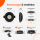 LED Einbauspot Einbaustrahler Schwarz 5W CCT 3000K/4000K/6500K