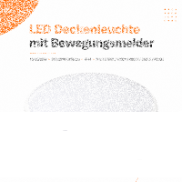 LED Deckenleuchte mit Sensor – 10W-15W-20W | 3...