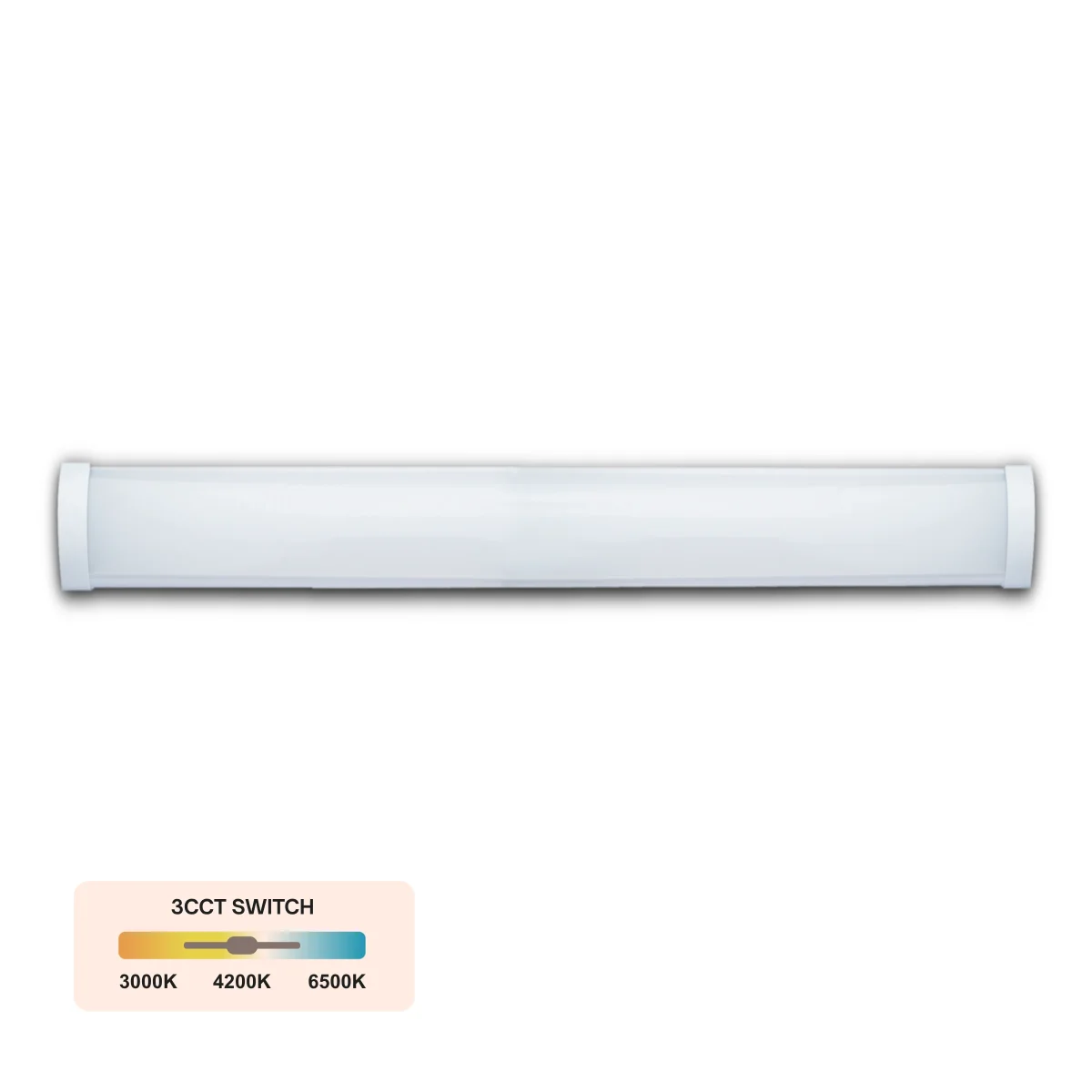LED Lineare Deckenleuchte 32W IP40 CCT 3000K/4000K/6500K...