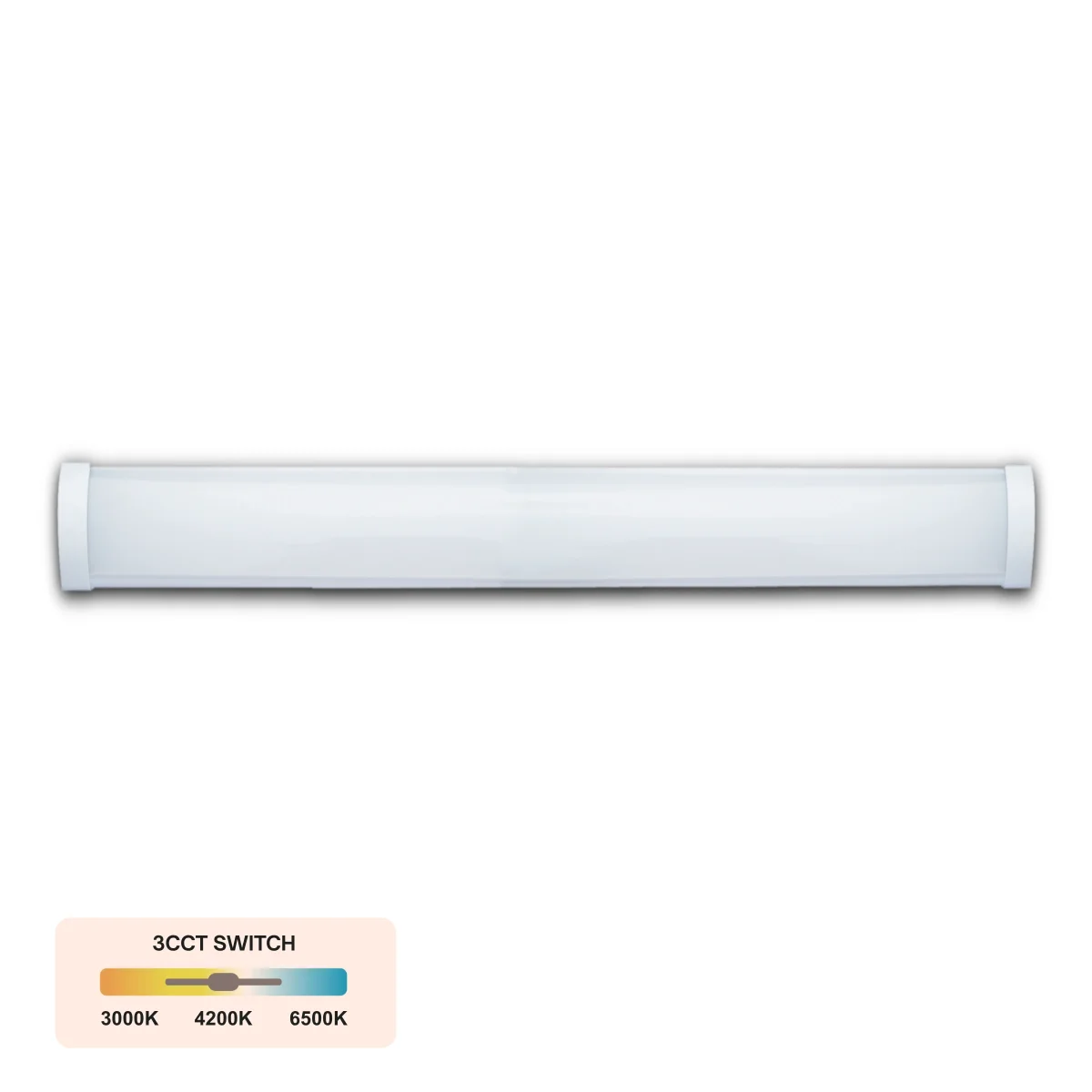 LED Lineare Deckenleuchte 40W IP40 CCT 3000K/4000K/6500K...