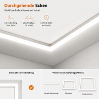 LED Linearlampe 12W -  588mm, G5, CCT 2700K/3000K/4000K/5000K/6500K