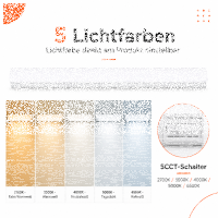 LED Linearlampe 12W -  588mm, G5, CCT 2700K/3000K/4000K/5000K/6500K