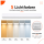 LED Linearlampe 12W -  588mm, G5, CCT 2700K/3000K/4000K/5000K/6500K
