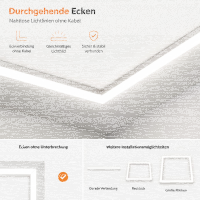 LED Linearlampe 30W - 1488mm, G5, CCT 2700K/3000K/4000K/5000K/6500K