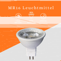 LED Leuchtmittel Reflektorlampe GU5.3 | 5 Watt 12V |...