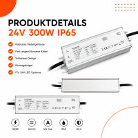 LED Netzteil 300W 24V - IP65