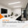 LED Deckenaufbauleuchte 36W | 30x120cm CCT 3000K/4200k/6500k 4400lm UGR<19