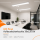 LED Deckenaufbauleuchte 36W | 30x120cm CCT 3000K/4200k/6500k 4400lm UGR<19