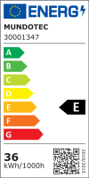 LED  Deckenaufbauleuchte 36W 620x620 CCT 3000k / 4200K / 6500K 4400lm UGR<19