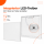 LED  Deckenaufbauleuchte 36W 620x620 CCT 3000k / 4200K / 6500K 4400lm UGR<19