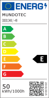 LED Aufbauleuchte Deckenleuchte Weiß rund 50W mit Fernbedienung - 6000Lm