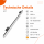 LED Linearlampe 24W Schwarz - 1188mm 4 Phasen - 5CCT 2700K/3000K/4000K/5000K/6500K